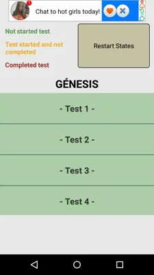 The bible quiz game android App screenshot 4